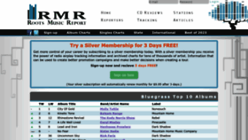 What Rootsmusicreport.com website looks like in 2024 