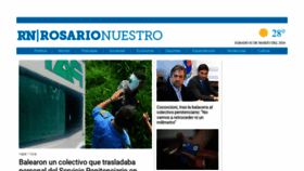 What Rosarionuestro.com website looks like in 2024 