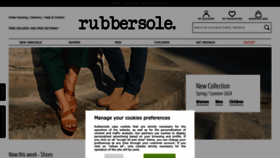 What Rubbersole.co.uk website looks like in 2024 