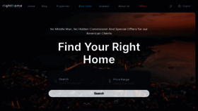 What Righthome.com.tr website looks like in 2024 