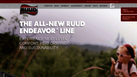 What Ruud.com website looks like in 2024 