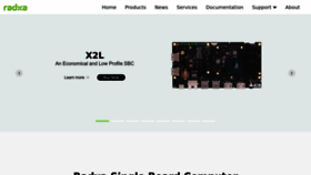 What Radxa.com website looks like in 2024 