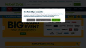 What Robertdyas.co.uk website looks like in 2024 
