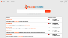 What Reverseaustralia.com website looks like in 2024 