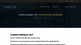 What Readingsoft.com website looks like in 2024 