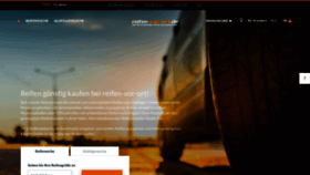What Reifen-vor-ort.de website looks like in 2024 