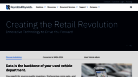 What Reyrey.com website looks like in 2024 