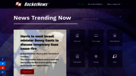 What Rocketnews.com website looks like in 2024 