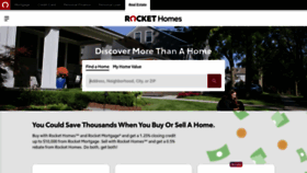 What Rockethomes.com website looks like in 2024 
