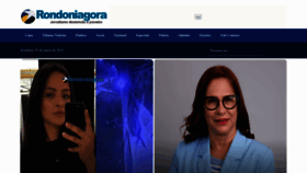 What Rondoniagora.com website looks like in 2024 