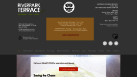 What Riverparkterrace.com website looks like in 2024 