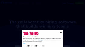What Recruitee.com website looks like in 2024 