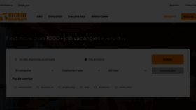 What Recruitireland.com website looks like in 2024 
