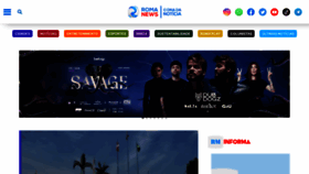 What Romanews.com.br website looks like in 2024 