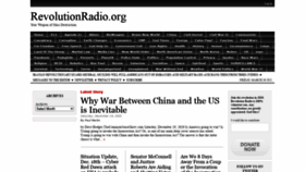 What Revolutionradio.org website looks like in 2024 