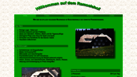 What Ramselehof.de website looks like in 2024 