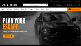 What Realtruck.com website looks like in 2024 