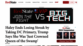 What Redstate.com website looks like in 2024 