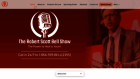 What Robertscottbell.com website looks like in 2024 