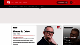 What Rtl.fr website looks like in 2024 