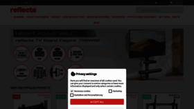 What Reflecta.de website looked like in 2024 (2 years ago)