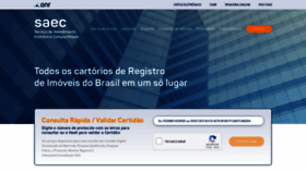 What Registradores.org.br website looks like in 2024 