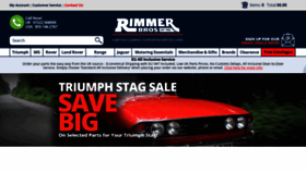 What Rimmerbros.co.uk website looks like in 2024 