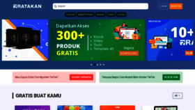 What Ratakan.com website looks like in 2024 