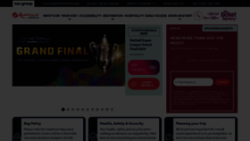 What Resortsworldarena.co.uk website looks like in 2024 