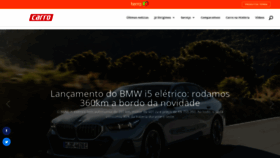 What Revistacarro.com.br website looks like in 2024 