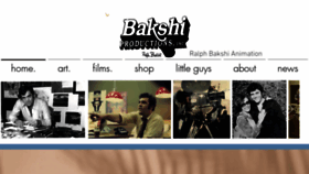 What Ralphbakshi.com website looks like in 2024 