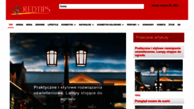 What Redtips.pl website looks like in 2024 