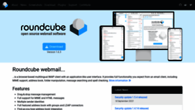 What Roundcube.net website looks like in 2024 