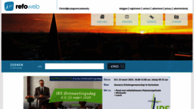 What Refoweb.nl website looks like in 2024 