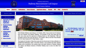 What Rrcjaipur.in website looks like in 2024 