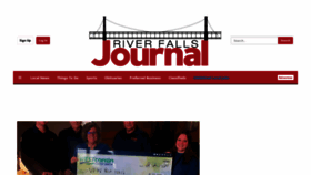 What Riverfallsjournal.com website looks like in 2024 