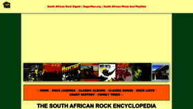 What Rock.co.za website looks like in 2024 