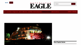 What Republican-eagle.com website looks like in 2024 