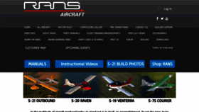 What Rans.com website looks like in 2024 