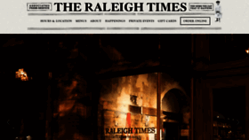 What Raleightimesbar.com website looks like in 2024 