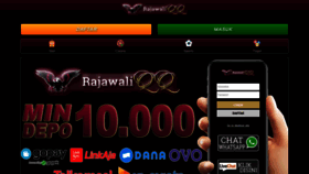 What Rajawaliqq.com website looks like in 2024 