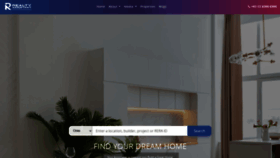 What Realtyassistant.in website looks like in 2024 