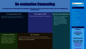 What Rc.org website looked like in 2024 (1 year ago)