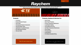 What Raychem.com website looks like in 2024 