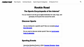 What Rookieroad.com website looks like in 2024 