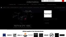 What Robertwhite.co.uk website looks like in 2024 