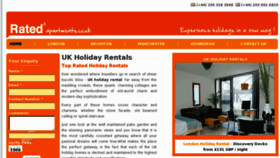 What Ratedapartments.co.uk website looked like in 2011 (12 years ago)