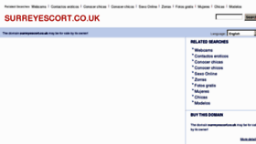 What Surreyescort.co.uk website looked like in 2011 (12 years ago)