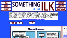 What Somethingofthatilk.com website looked like in 2011 (12 years ago)