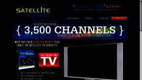 What Satellitetvforpcelite.org website looked like in 2011 (13 years ago)